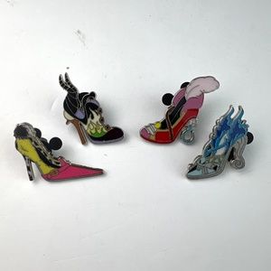 Disney trading pin Villians High Heel Shoe Shoes